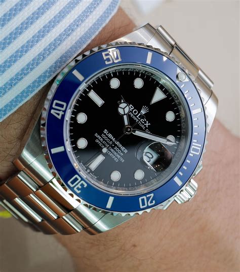 dark blue rolex submariner